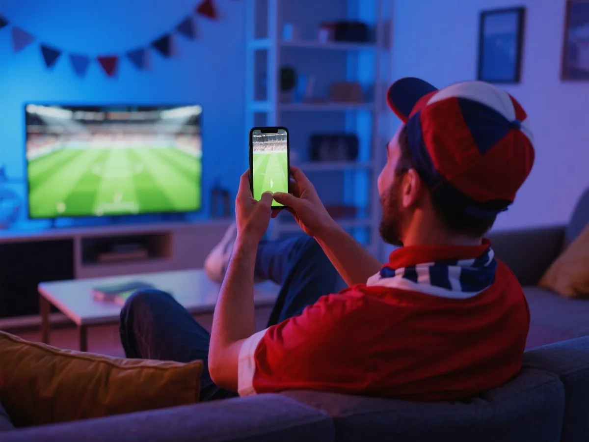 移动端观赛场景示意